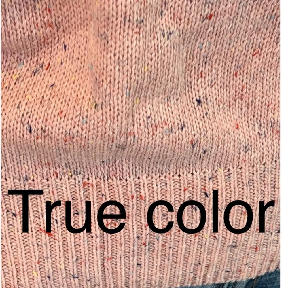 CLOUD TEN Mauve pink fringe back sweater S M L - Picture 5 of 7